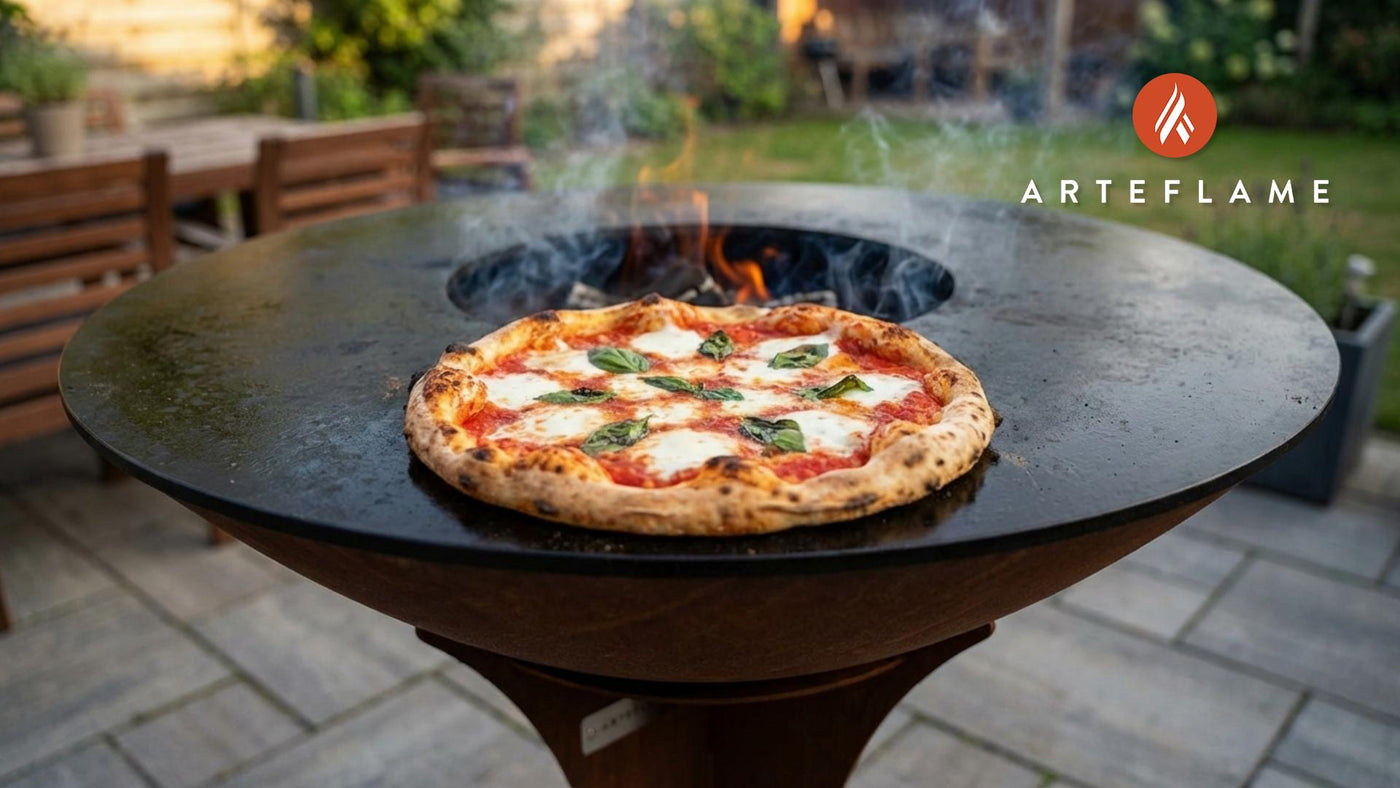Perfect Wood-Fired Margherita Pizza on the Arteflame Grill