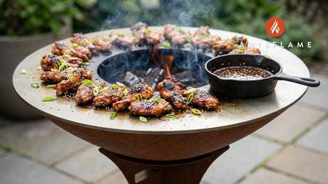 Crispy Korean Soy Garlic Chicken Wings Recipe for Arteflame Grill