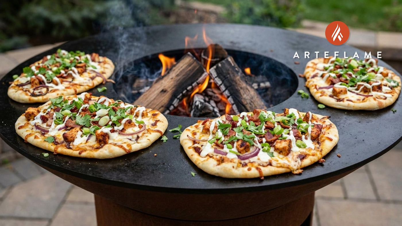 Grilled Oklahoma BBQ Chicken Flatbread Pizza: Smoky & Crispy