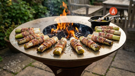 Charred Welsh Leek & Bacon Rolls: The Ultimate Arteflame Appetizer