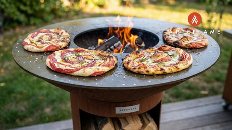 Rustic Arizona Sandstone Grilled Flatbread