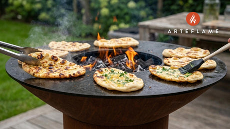 Authentic Arkansas Open Fire Grilled Flatbread Recipe