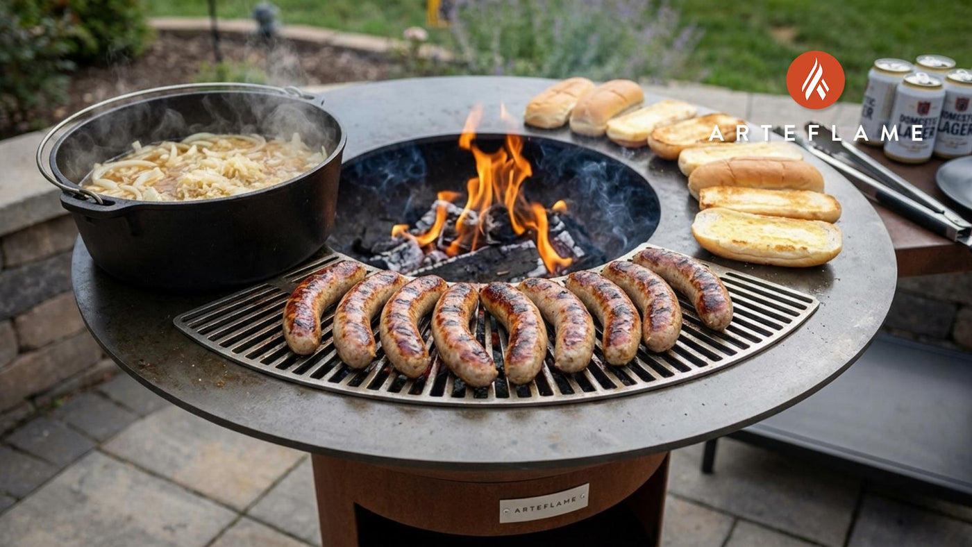 The Ultimate Grilled Iowa Brats Recipe for the Arteflame Grill