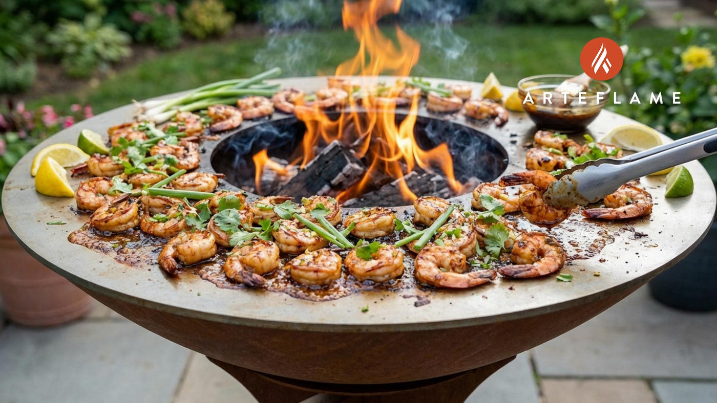 Virginia Grilled Molasses-Glazed Shrimp Recipe