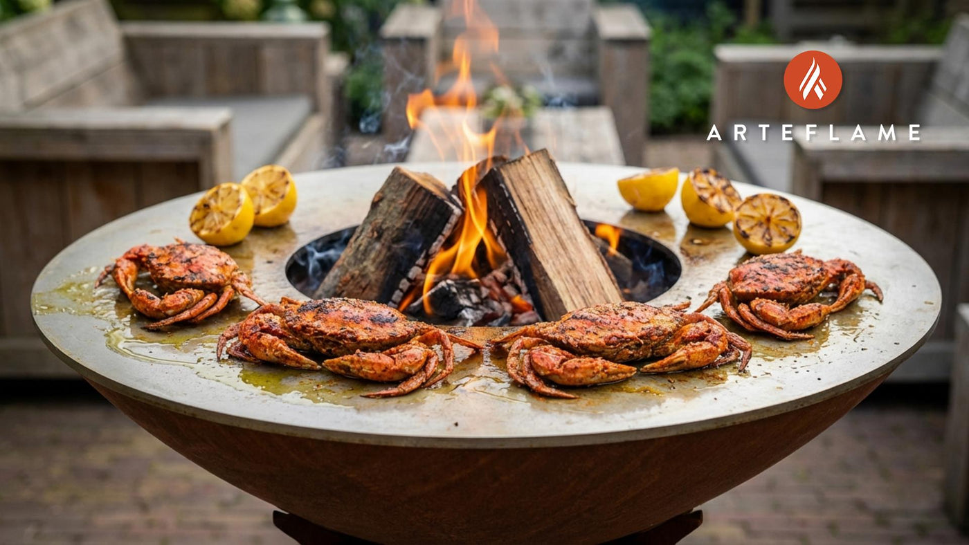 North Carolina Style Grilled Soft Shell Crab with Zesty Remoulade