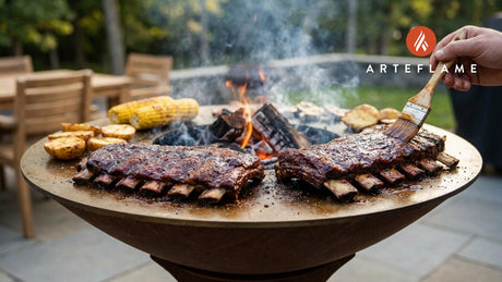 Authentic Smoked North Dakota Ribs on the Arteflame Grill