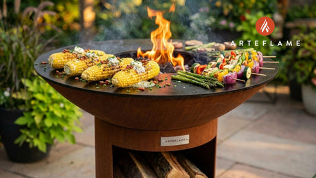 Grilled Michigan Corn with Whipped Blue Cheese Butter