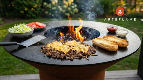 Authentic New York Chop Cheese Burger Recipe for Arteflame Grills