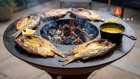 South Carolina Smoked Mullet with Golden Mustard BBQ Sauce