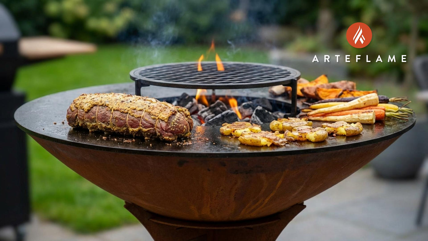 Grilled South Dakota Mustard Herb Buffalo Tenderloin