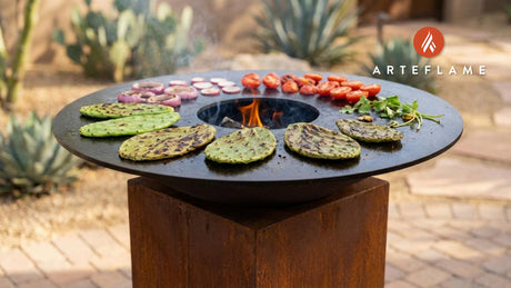 Smoky Grilled Arizona Cactus Salad with Zesty Citrus Dressing