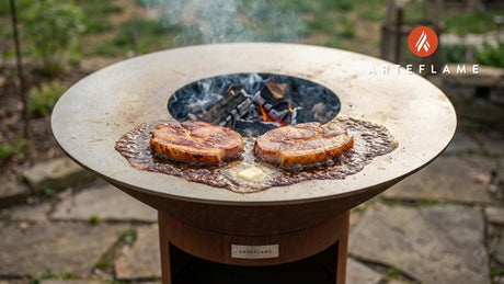 Authentic Kentucky Country Ham & Red-Eye Gravy on the Arteflame