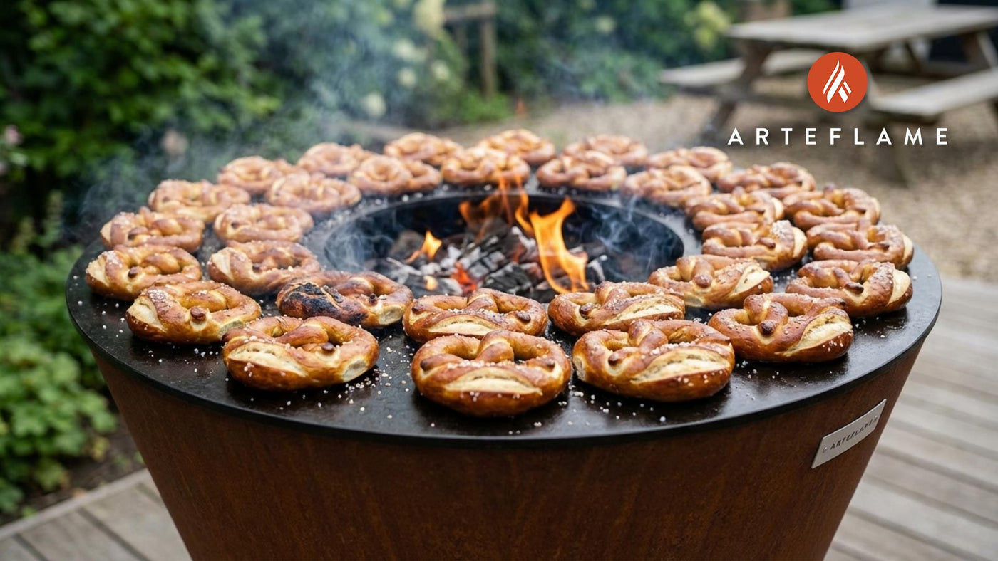Smoked Pork Pretzels on the Arteflame Grill