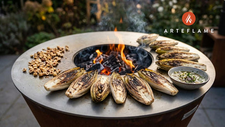 Smoky French Charred Chicory with Toasted Hazelnut Vinaigrette