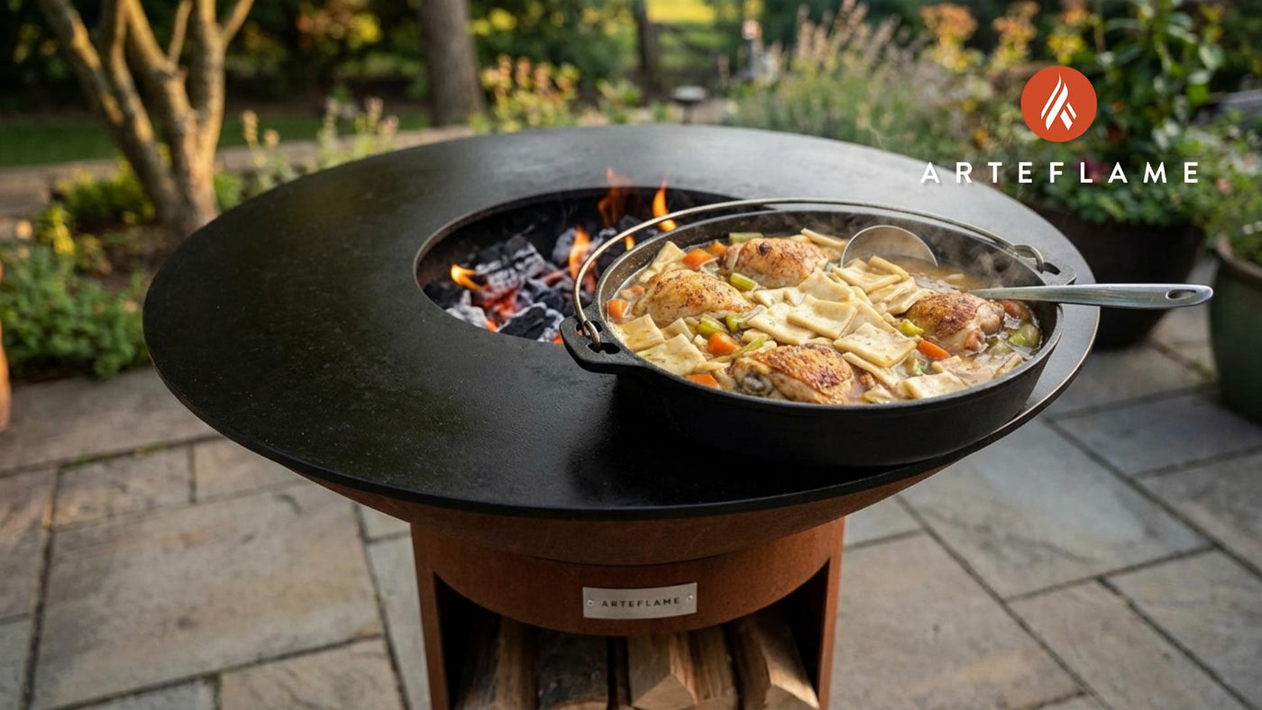 Grilled Maryland-Style Slippery Dumplings Recipe