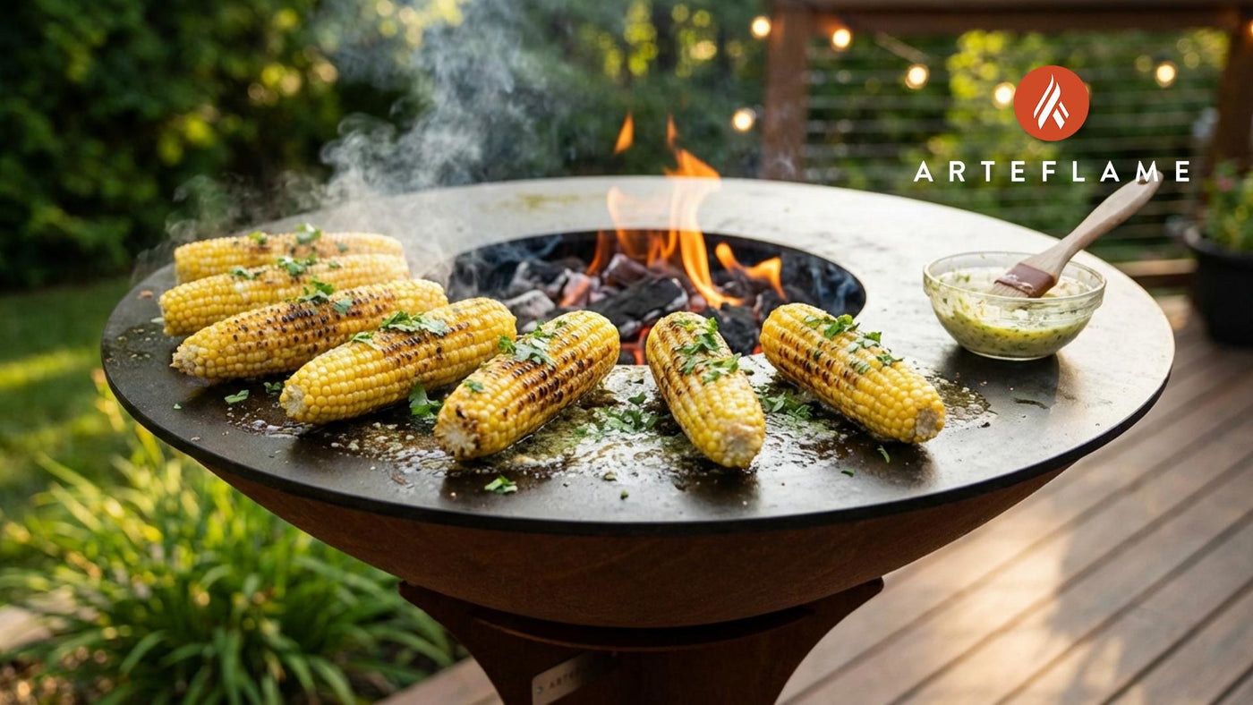 Texas-Style Grilled Serrano Lime Butter Corn Recipe