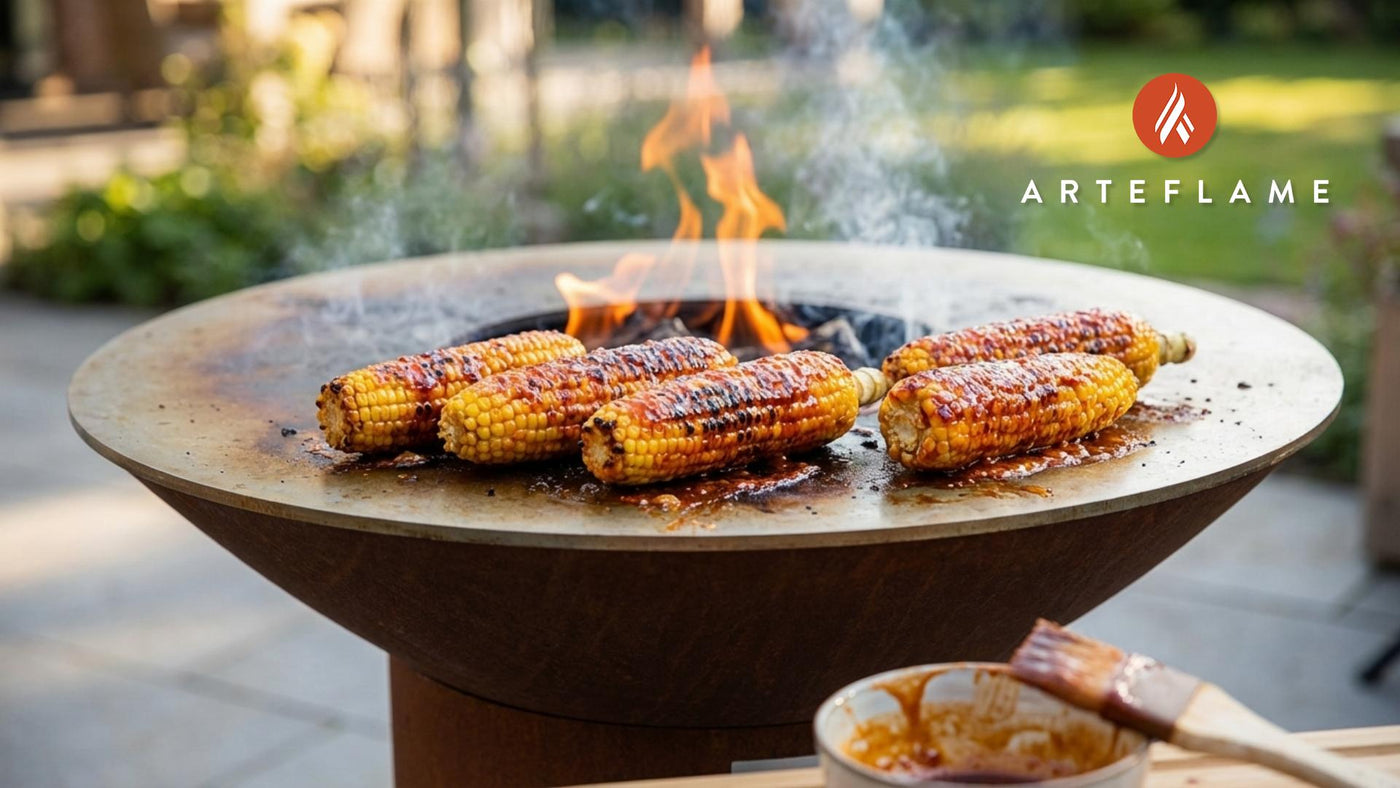 Spicy Korean Grilled Corn Recipe: Street Food Flavors on the Arteflame