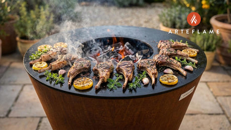 Greek Grilled Lamb Chops with Oregano and Lemon Marinade