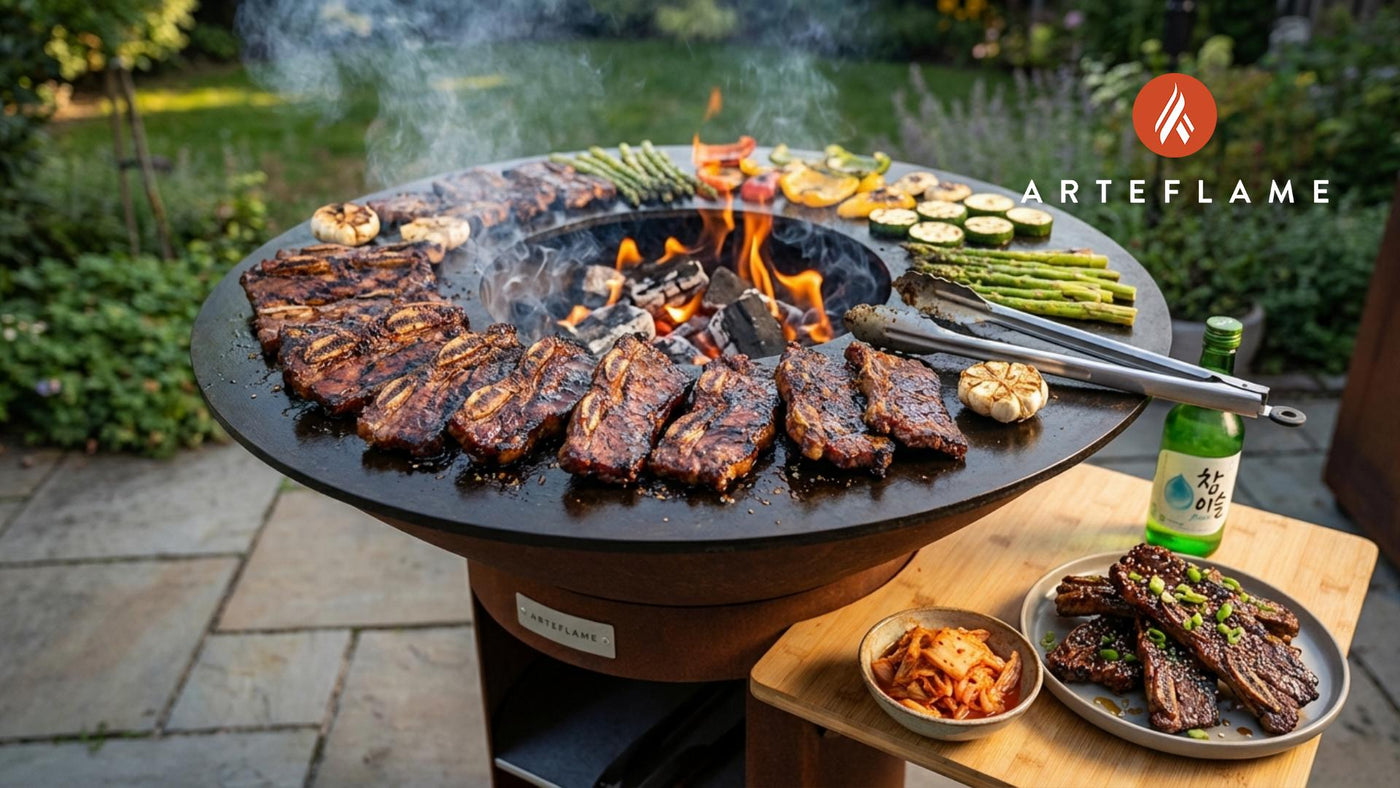Sizzling New York Korean BBQ Short Ribs (Galbi) Recipe for the Arteflame Grill