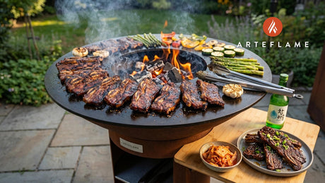 Sizzling New York Korean BBQ Short Ribs (Galbi) Recipe for the Arteflame Grill