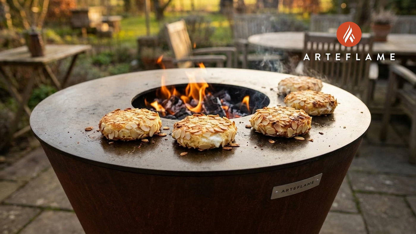 Grilled Almond-Crusted Ricotta Cakes: A Decadent Italian Dessert