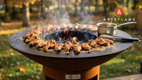 New Hampshire Maple Dijon Grilled Wings: A Sticky-Sweet Arteflame Classic