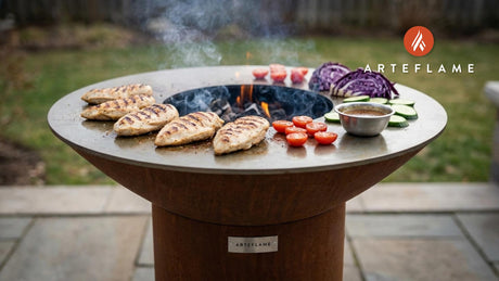 Grilled Chicken Salad with Deep Roasted Sesame Dressing