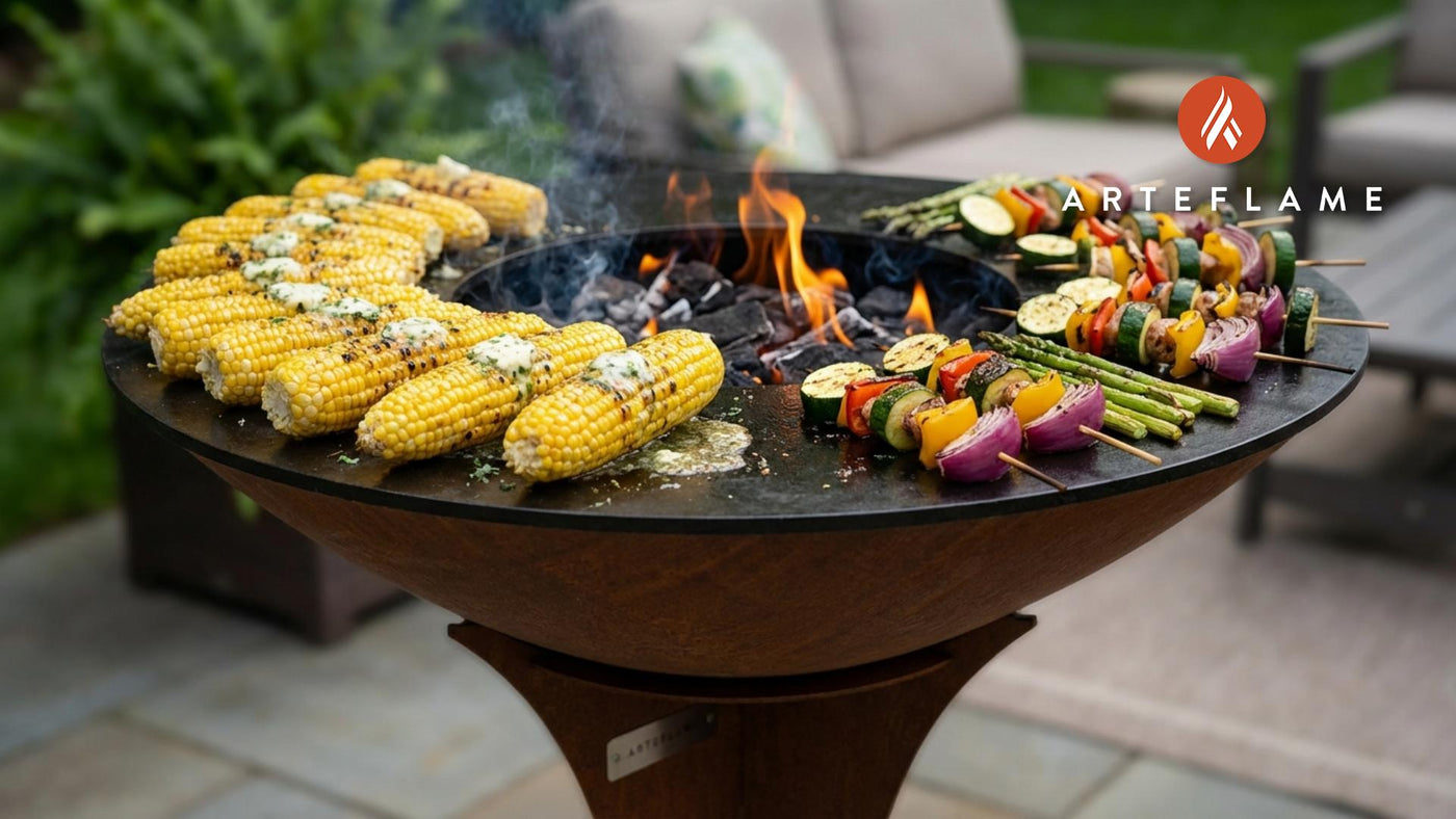 West Virginia Grilled Sweet Corn with Rich Ramp Butter