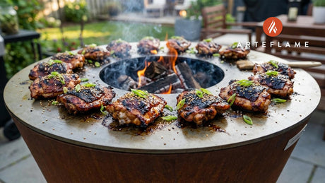 Smoky & Sticky: Korean Sweet and Spicy Grilled Chicken Thighs on the Arteflame