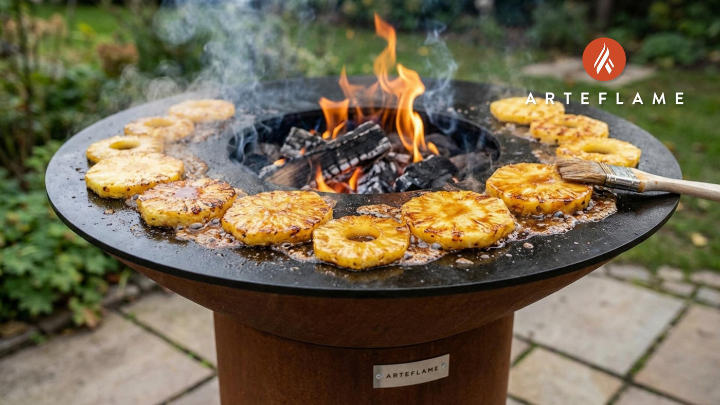 The Ultimate Texas Grilled Pineapple with Brown Sugar Glaze
