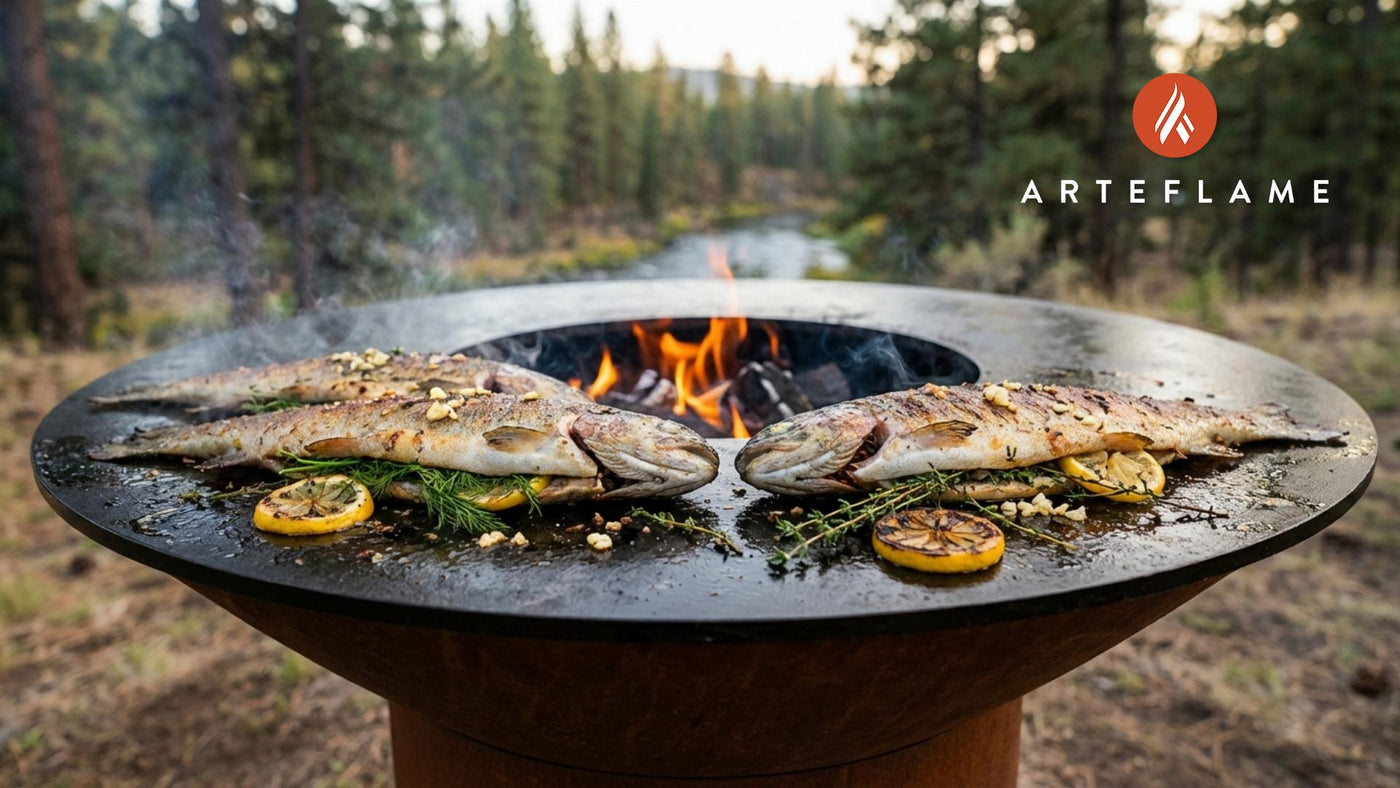Rustic Oregon Campfire Grilled Trout: A Pacific Northwest Classic
