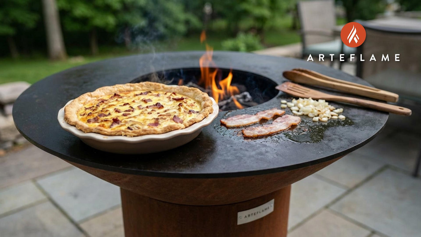 Grilled Pennsylvania Dutch Onion & Bacon Pie Recipe