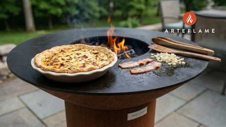 Grilled Pennsylvania Dutch Onion & Bacon Pie Recipe