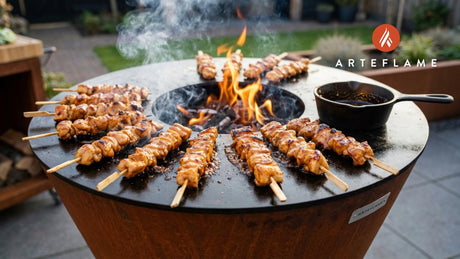 Korean Grilled Soy Sauce Chicken Skewers: A Sticky, Savory Delight