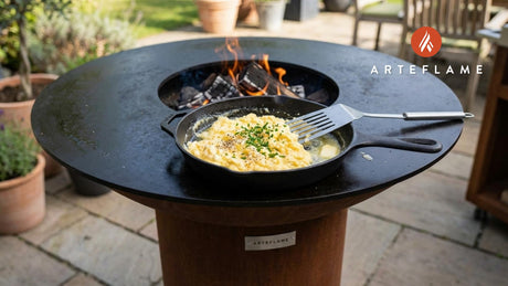Perfect Fluffy Scrambled Eggs on the Grill