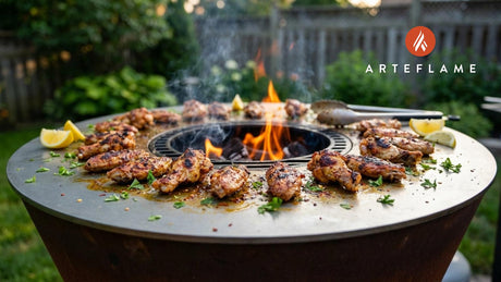Authentic Albanian Grilled Chicken Wings with Red Pepper Flakes