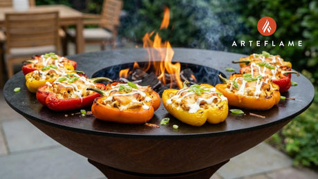 Smoky Alabama BBQ Chicken Stuffed Peppers | Arteflame Grill Recipe