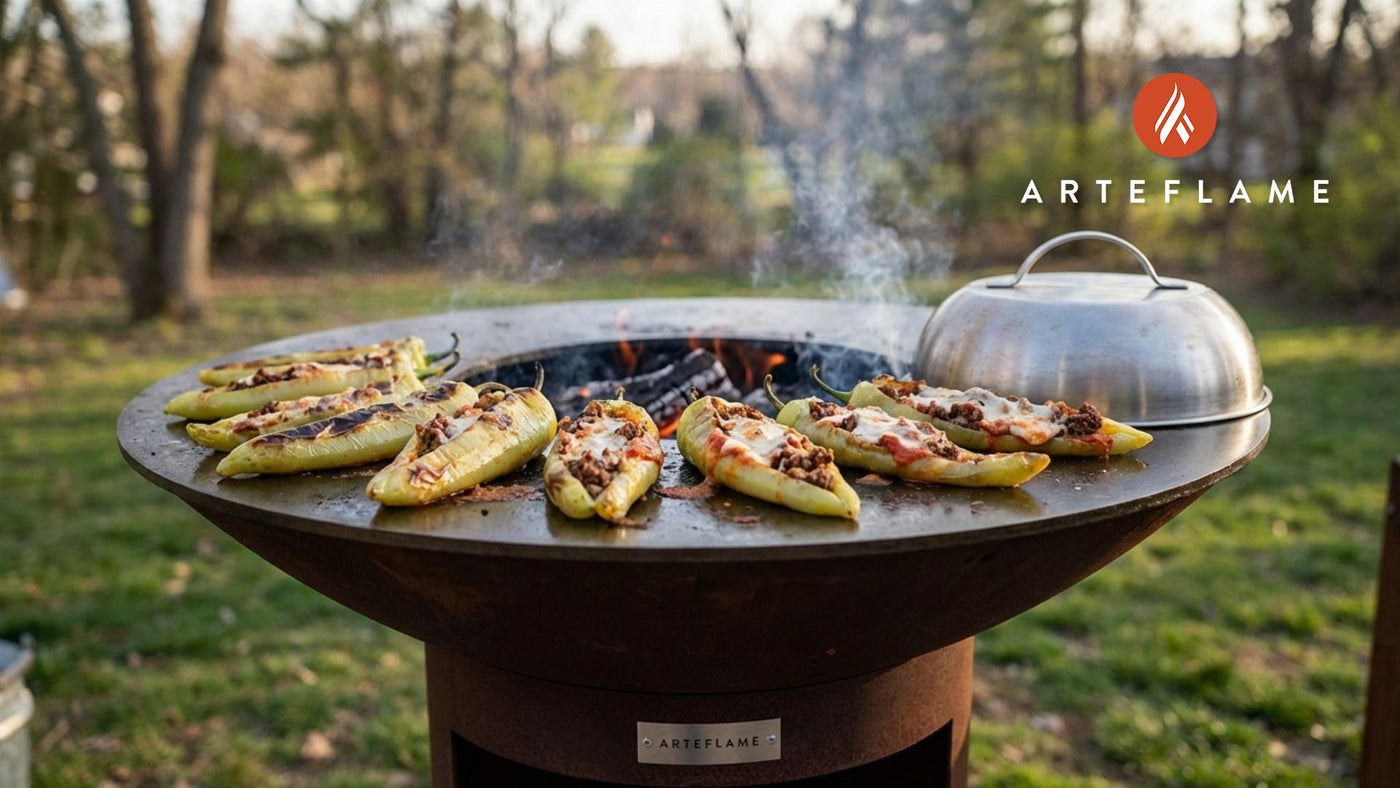Grilled Rhode Island Stuffed Banana Peppers Recipe