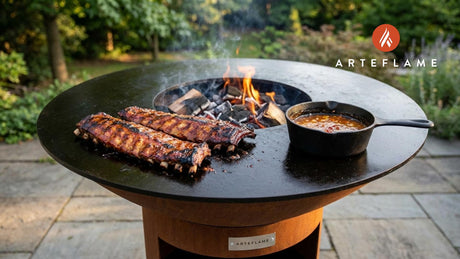 Georgia Smoked Pork Ribs with Sticky Peach Glaze Recipe