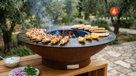 Greek Souvlaki Skewers Grilled to Perfection