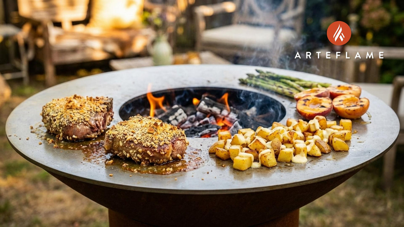 Spanish-Style Grilled Almond-Crusted Lamb Loins