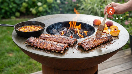 New Jersey Peach Glazed BBQ Ribs Recipe for Arteflame Grills