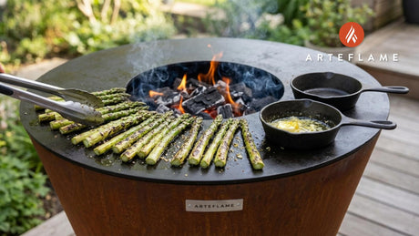 Perfectly Grilled Delaware Asparagus with Lemon Butter