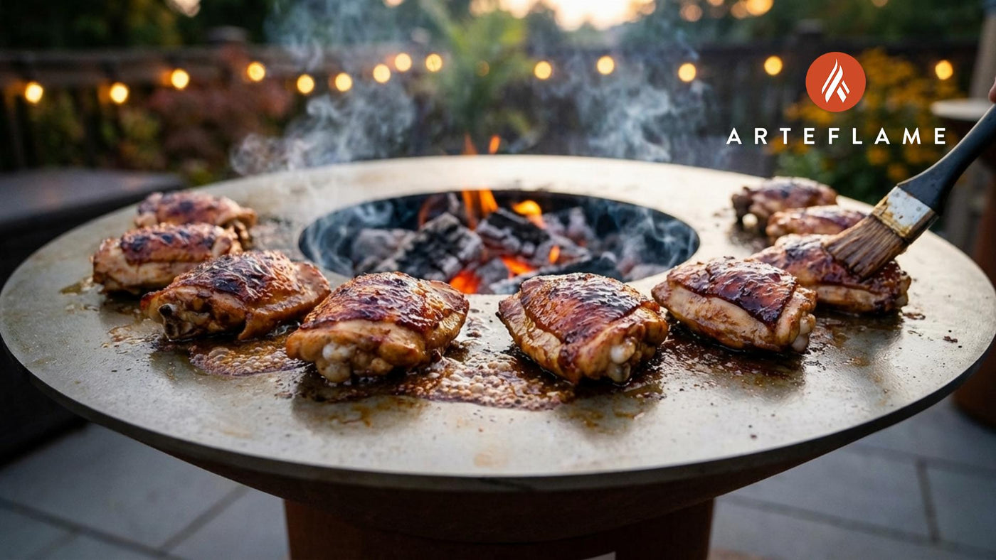 Smoky Canadian Grilled Maple Dijon Chicken Thighs Recipe