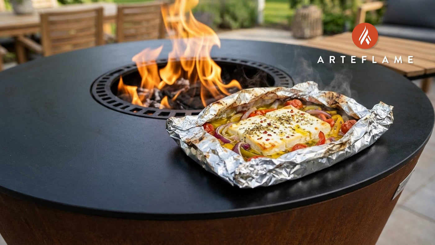 Authentic Greek Grilled Feta in Foil (Bouyiourdi) Recipe