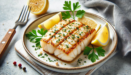 marinated grilled cod