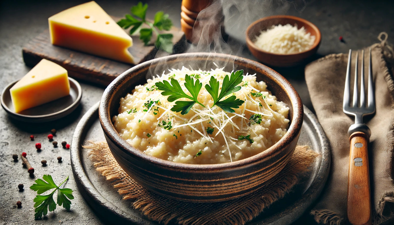 Creamy Parmesan Risotto Cooked on the Arteflame Grill