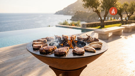 Salting Meat Guide: food cooking on an Arteflame grill