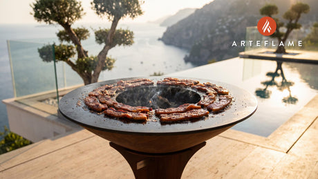 Candied Bacon cooking on an Arteflame grill