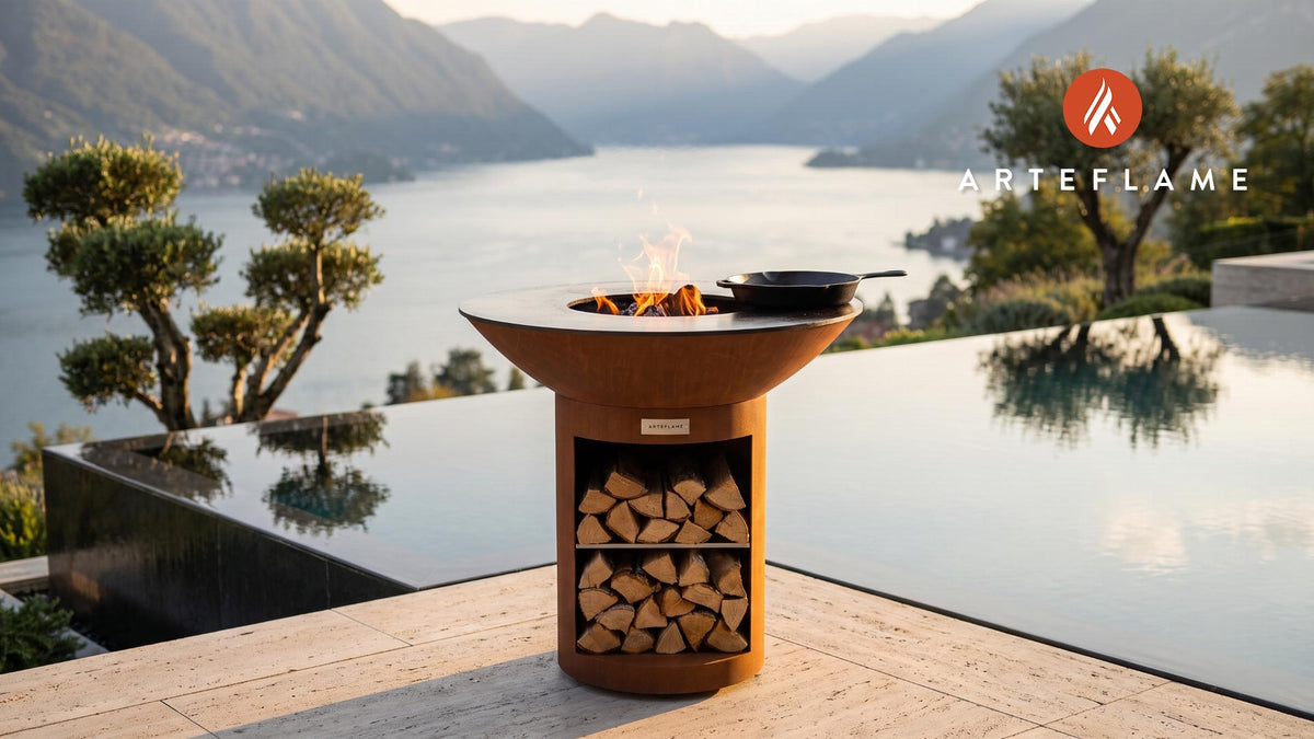 Homemade Ranch Seasoning cooking on an Arteflame grill
